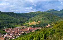 the famous wine road of alsace by foot